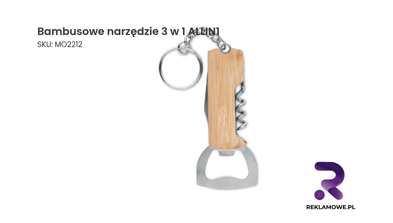 Bambusowe narzędzie wielofunkcyjne ALLIN1