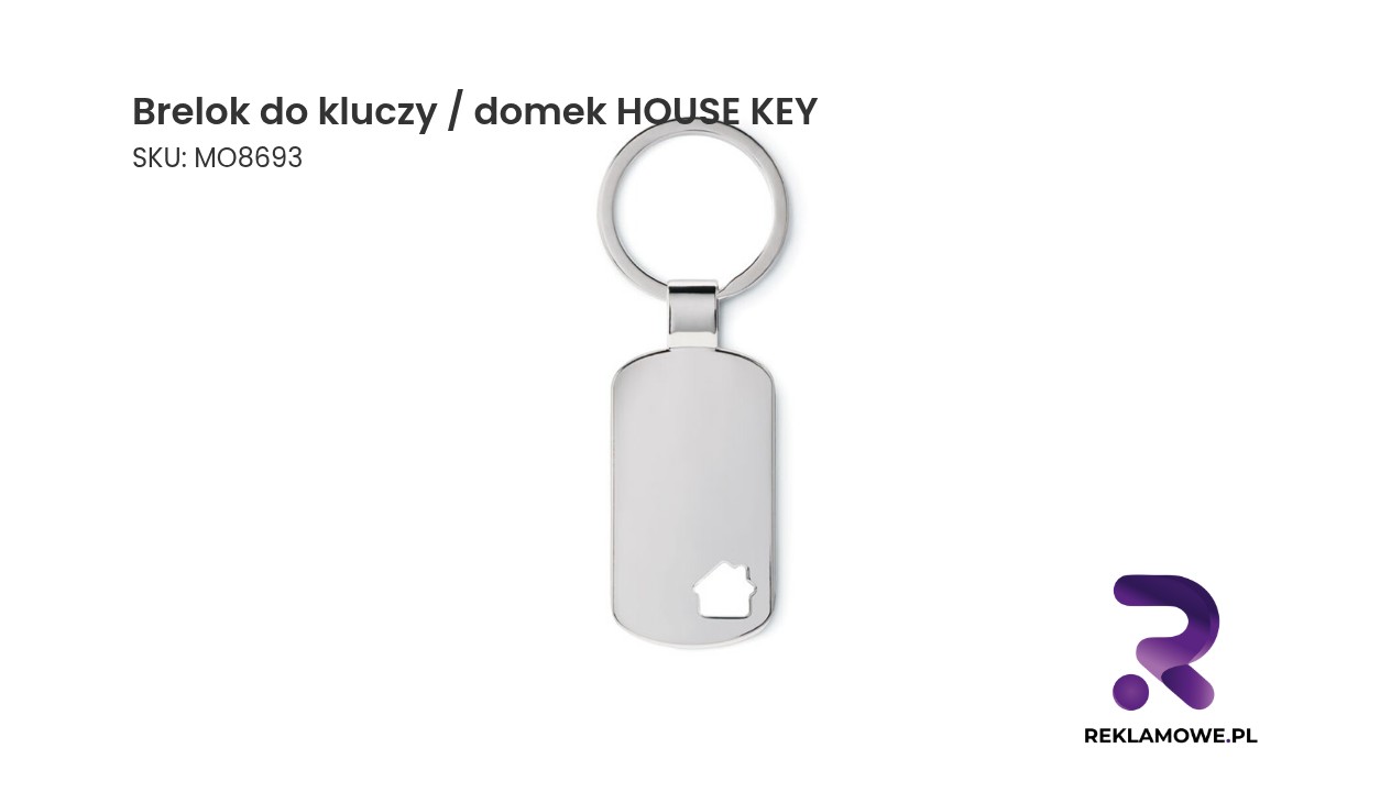 Brelok do kluczy / domek HOUSE KEY Brelok do kluczy w kształcie domku HOUSE KEY