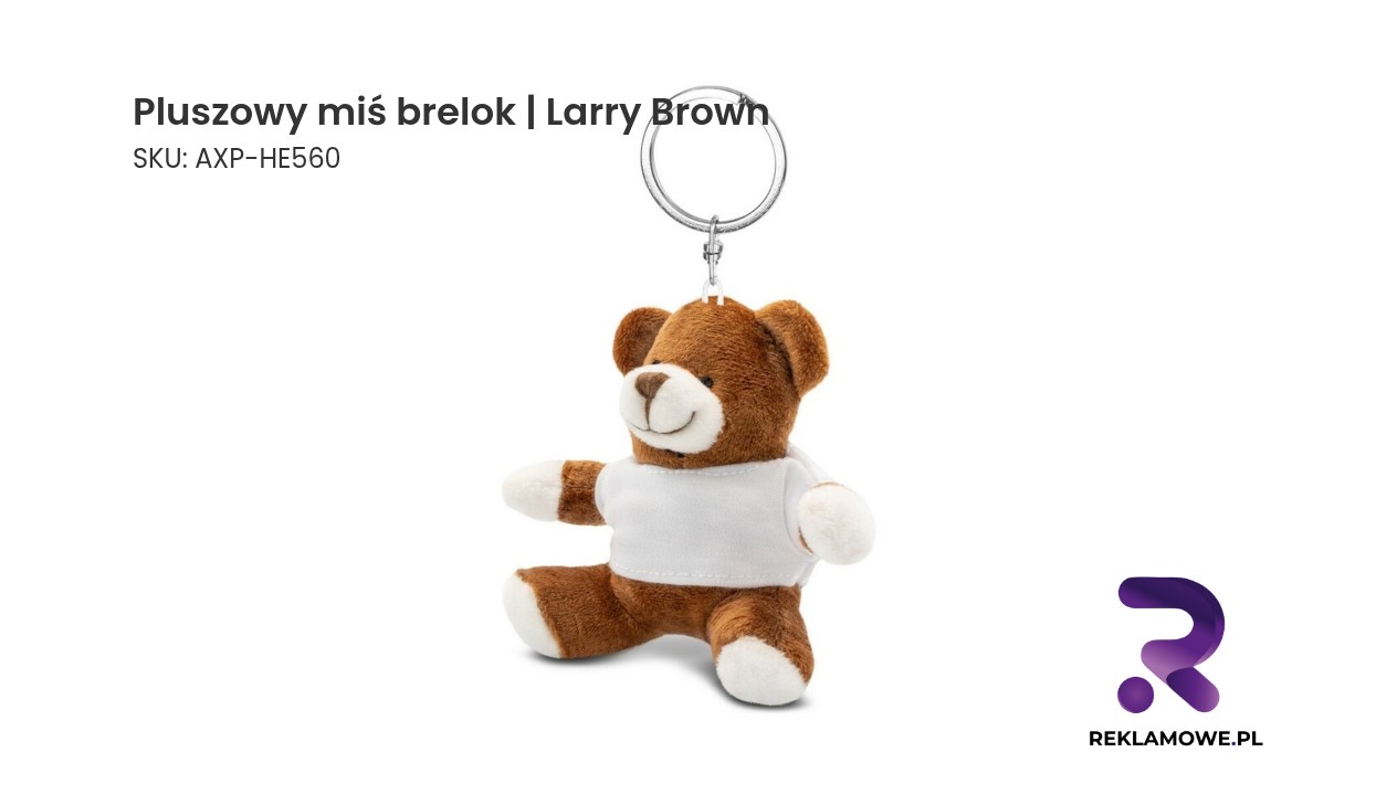 Pluszowy miś, brelok | Larry Brown Pluszowy miś brelok Larry Brown