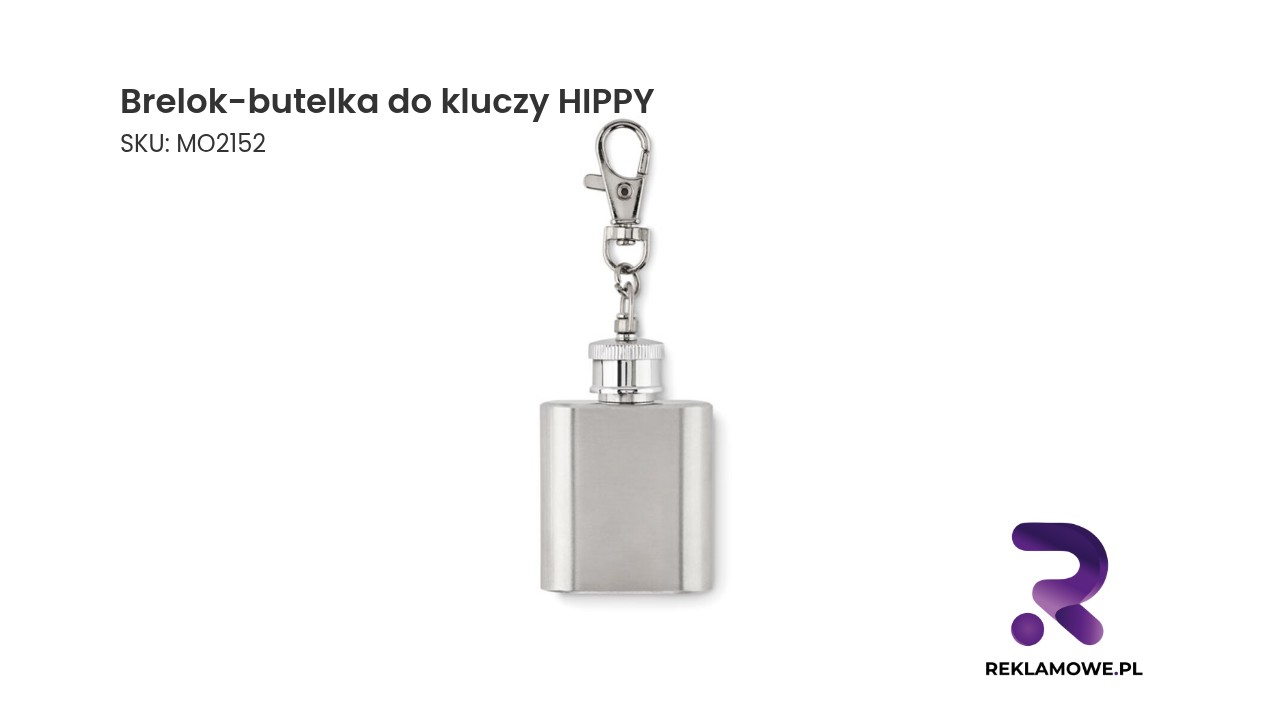 Brelok-butelka do kluczy HIPPY Brelok w kształcie butelki do kluczy HIPPY