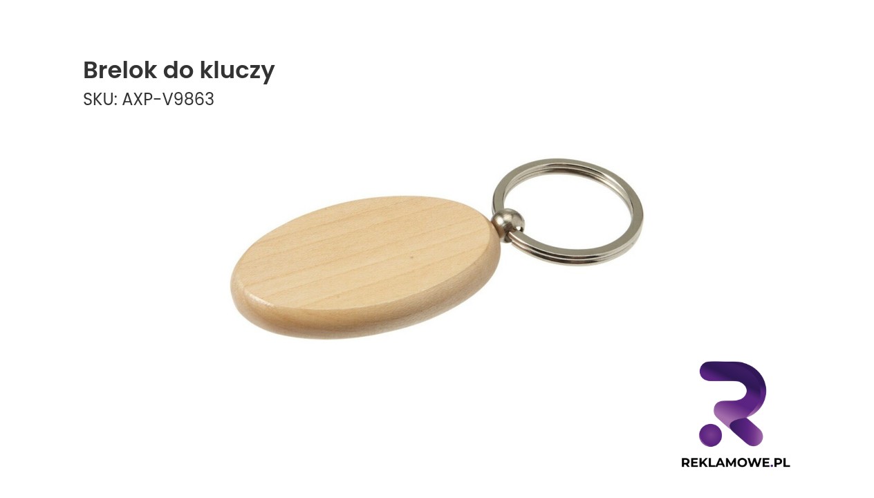 Brelok do kluczy w różnych kształtach i kolorach