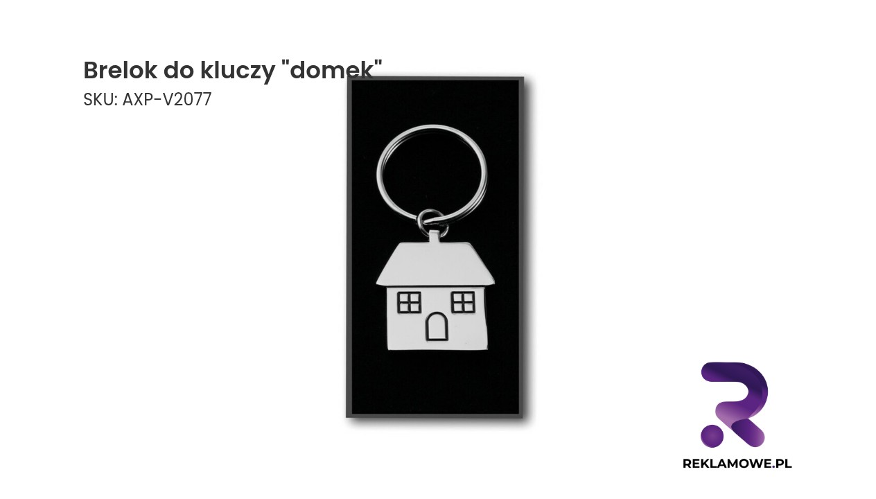 Brelok do kluczy domek