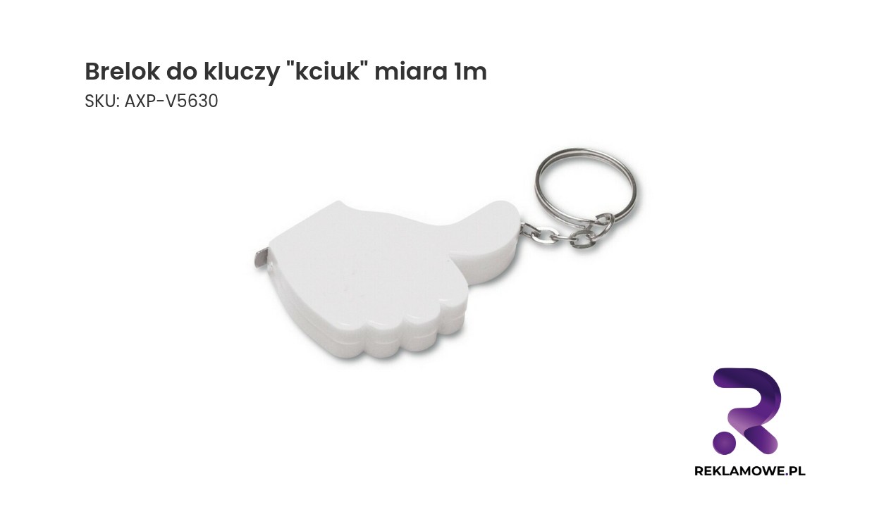 Brelok do kluczy kciuk – praktyczny brelok do kluczy w kształcie kciuka