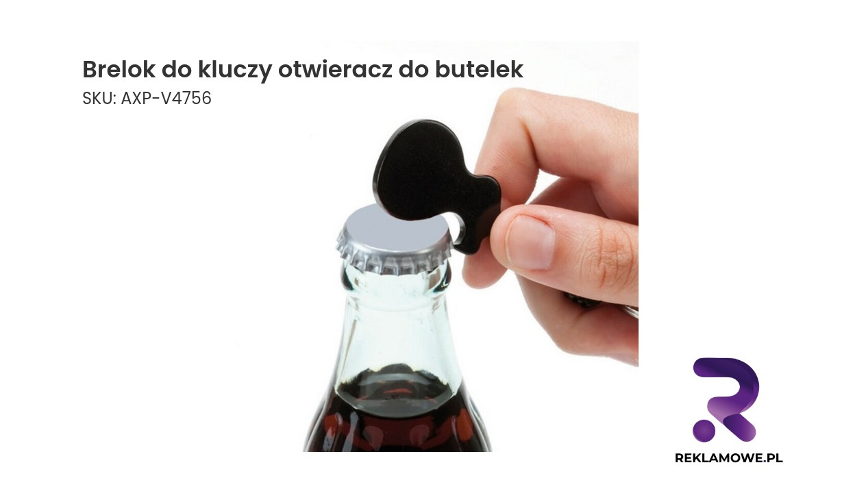 Brelok do kluczy, otwieracz do butelek Brelok do kluczy z otwieraczem do butelek – praktyczny gadżet do kluczy