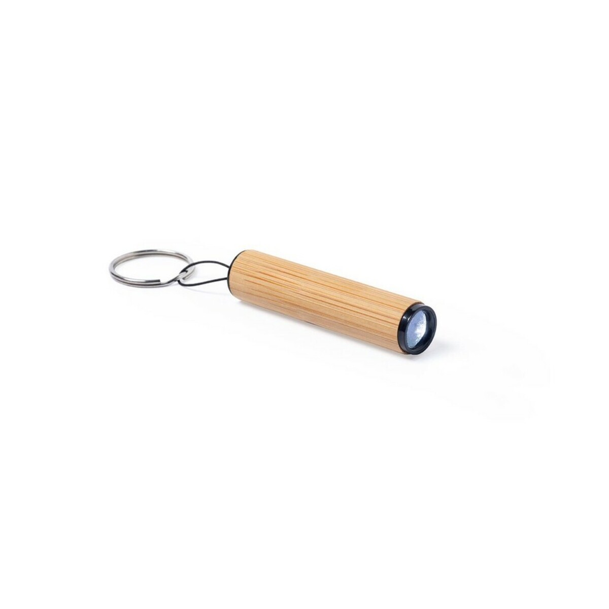 Bambusowy brelok do kluczy, lampka LED V8293-17_AAA01