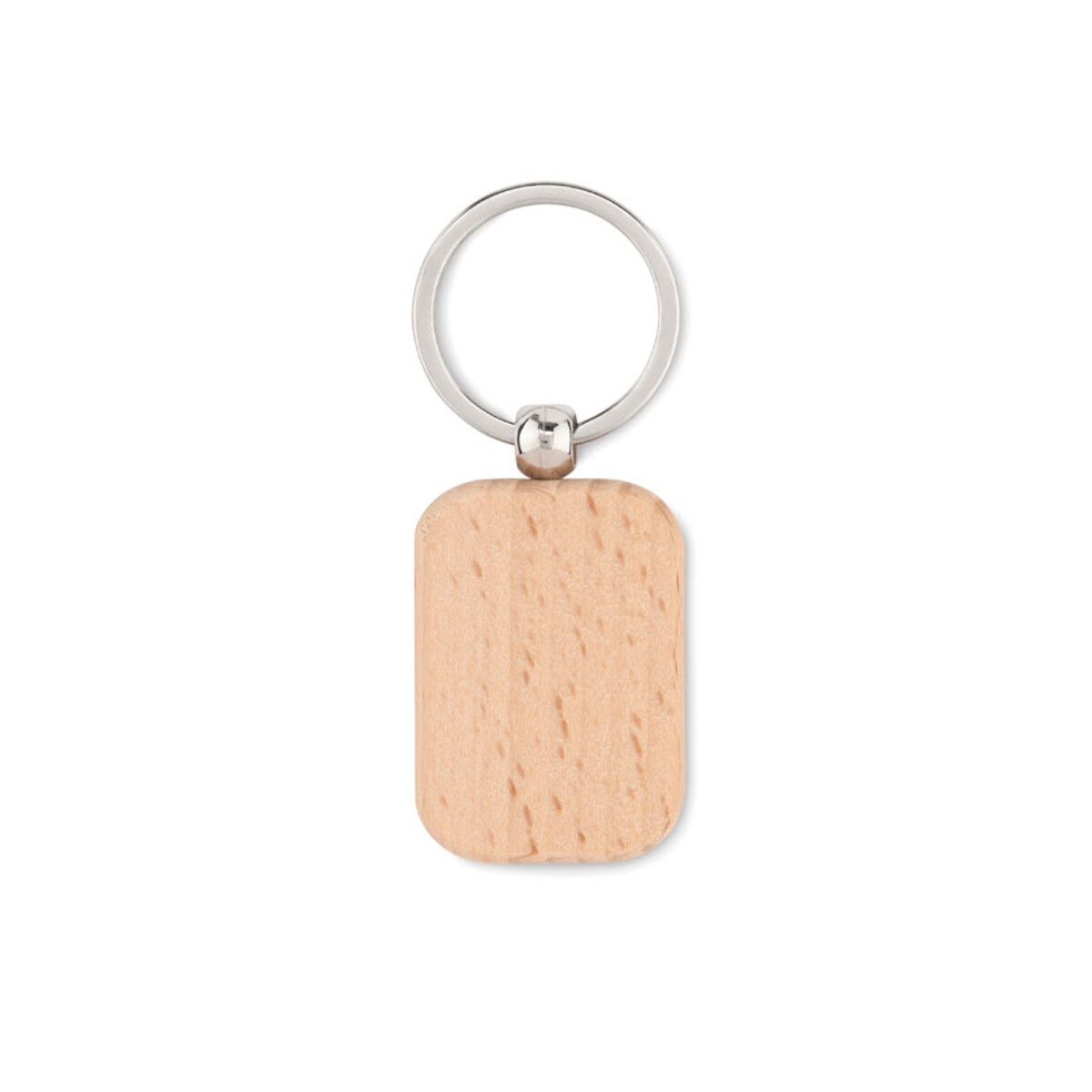 Prostokątny drewniany brelok POTY WOOD mo9774-40