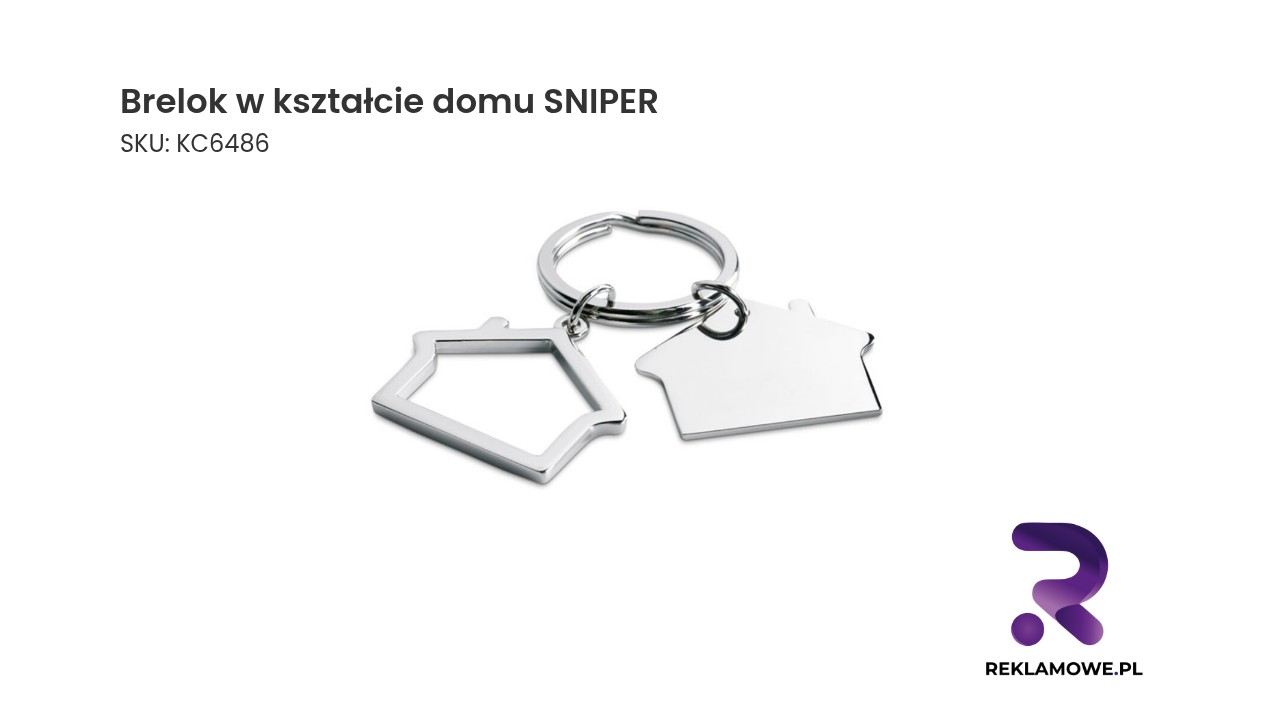 Brelok w kształcie domu SNIPER Brelok w kształcie domu Sniper