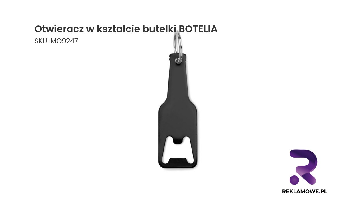 Otwieracz w kształcie butelki marki Botelia